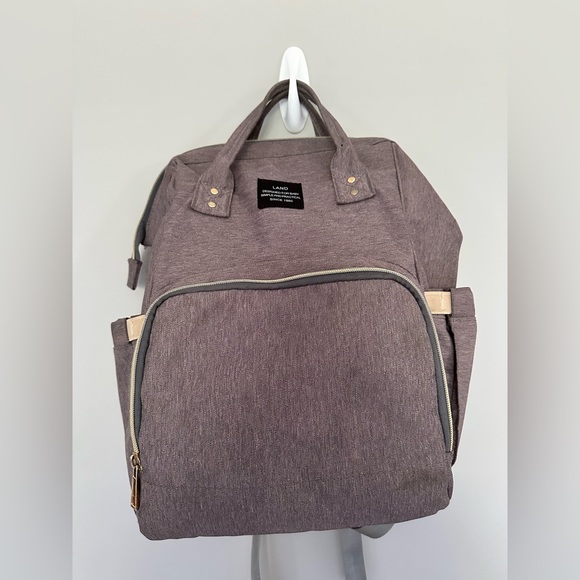 Land Diaper Bag Gray - Picture 1 of 4